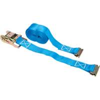 Tendeur d'arrimage &agrave; cliquet, Syst&egrave;me E-Track, 2" , 20' , Charge d'utilisation max. 1333 lb (605 kg) - Vanguard Steel 37096220