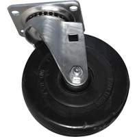 Roulette pivotante souple pour chariot caisson - Rubbermaid Specialmade FG25533