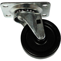 Roulette &agrave; plaque pivotante pour bacs mobiles pour ingr&eacute;dients - Rubbermaid Specialmade FG3600L40000