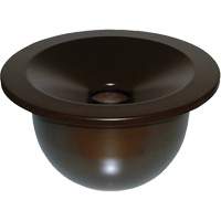 Cendrier pour couvercle en d&ocirc;me de contenant Landmark Series - Rubbermaid Specialmade FG3975M3SBLE