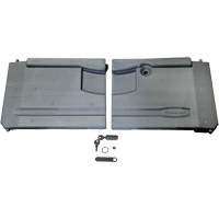 Trousse de porte et verrou pour chariot Xtra - Rubbermaid Specialmade FG4094L1LGRAY
