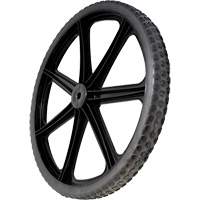 Big Wheel&reg; Cart 7 Spoke Wheel - Rubbermaid Specialmade FG7888M1BLA