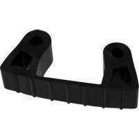Porte-outil &agrave; pince en caoutchouc pour chariot de nettoyage - Rubbermaid Specialmade FG9T73M5BLA