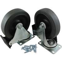 Trousse de roulettes pour contenants &agrave; d&eacute;chets mobile Mega Brute - Rubbermaid Specialmade FG9W71L1GRAY