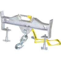 Double Swivel Hoisting Hook, 7-1/4" x  2-1/2" Fork Pocket - Vestil D-FORK-4-SL