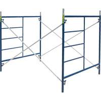 &eacute;chafaudage, Cadre Acier, 60" p x 60" h - Metaltech M-MFS6060120