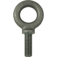 Alloy Steel Eye Bolt, 1-1/2" Dia., 2" L, 6400 lbs./6400 lbs. (3.2 tons) Capacity - Gray Tools AS24