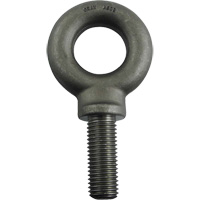 Alloy Steel Eye Bolt, 1-13/16"/3-9/16" Dia., 2-1/2" L, 11600 lbs. (5.8 tons)/11600 lbs. Capacity - Gray Tools AS32