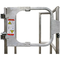 EdgeHalt&reg; Ladder Safety Gate, 20"- 30" W - PS Doors LSG-2030-304SW
