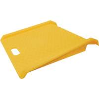 Portable Poly Hand Truck Curb Ramp, 1000 lbs. Capacity, 27" W x 27" L - KLETON 