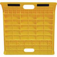 Portable Poly Hand Truck Curb Ramp, 1000 lbs. Capacity, 27" W x 27" L - KLETON 