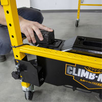 Syst&egrave;me de motorisation pour &eacute;chafaudage Climb-N-Go - Metaltech I-CNG