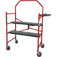Buildman Portable Scaffold, 40-5/8" D x 4' H - Metaltech I-BM4S