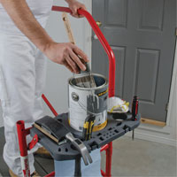 Buildman Portable Scaffold, 40-5/8" D x 4' H - Metaltech I-BM4S