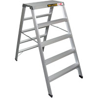 Portable Work-Stand Saw Horse, Aluminum Frame, 12-1/4" D x 56" H - Metaltech E-PWS7300AL