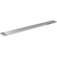 Telescoping Work Plank, 204" W x 12" D, 250 lbs. Capacity, Knocked Down - Metaltech M-PEP7200AL