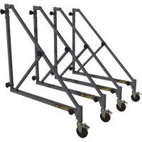 Ensemble de stabilisateurs universels avec roues - Metaltech I-BMSO4TT