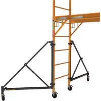 Ensemble de stabilisateurs universels avec roues - Metaltech I-BMSO4TT