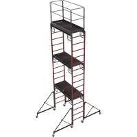 Ensemble de stabilisateurs universels avec roues - Metaltech I-BMSO4TT
