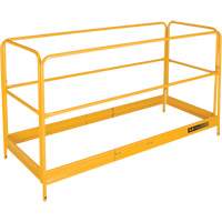 Jobsite Series Guardrail Scaffold Kit, 29-1/4" D x 44-1/2" H - Metaltech I-CISGRJP