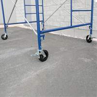 Tour d'&eacute;chafaudage compl&egrave;te avec roulettes, 66-2/10" p x 177-1/2" h - Metaltech M-MRT51010