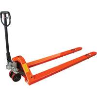 8' Long Fork Hydraulic Pallet Trucks, 96" L x 27" W, 4400 lbs. Capacity - KLETON 