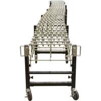 Convoyeur extensible, 18" la x 12' lo, Capacit&eacute; de 200 lb par pi lin. - KLETON 