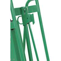 Powered Drum Hand Truck with Pneumatic Wheels - Valleycraft F89484
