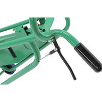 Powered Drum Hand Truck with Pneumatic Wheels - Valleycraft F89484