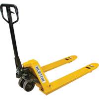 Transpalette &agrave; roues en acier, Acier, 48" lo x 27" la, Capacit&eacute; 5500 lb - KLETON 