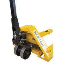 Transpalette &agrave; roues en acier, Acier, 48" lo x 27" la, Capacit&eacute; 5500 lb - KLETON 