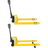 Transpalette &agrave; roues en acier, Acier, 48" lo x 27" la, Capacit&eacute; 5500 lb - KLETON 