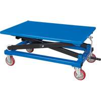 Manual Scissor Lift Table, 37-3/8" L x 23-5/8" W, Steel, 660 lbs. Capacity - KLETON 
