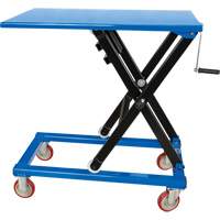 Manual Scissor Lift Table, 37-3/8" L x 23-5/8" W, Steel, 660 lbs. Capacity - KLETON 