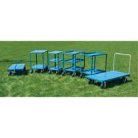 Outdoor Shelf Cart, 3 Tiers, 18" W x 39" H x 33" D, 1200 lbs. Capacity - KLETON 