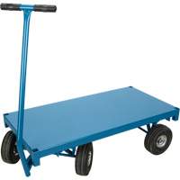 Outdoor Platform Wagon Truck, 36" W x 72" L, 1000 lbs. Capacity - KLETON 