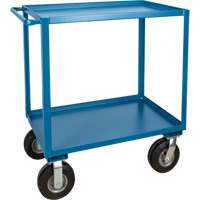 Outdoor Shelf Cart, 2 Tiers, 18" W x 39" H x 33" D, 1200 lbs. Capacity - KLETON 