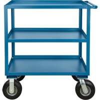 Outdoor Shelf Cart, 3 Tiers, 18" W x 39" H x 33" D, 1200 lbs. Capacity - KLETON 