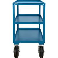 Outdoor Shelf Cart, 3 Tiers, 18" W x 39" H x 33" D, 1200 lbs. Capacity - KLETON 