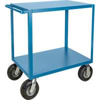 Outdoor Shelf Cart, 2 Tiers, 18" W x 39" H x 33" D, 1200 lbs. Capacity - KLETON 