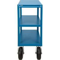 Outdoor Shelf Cart, 3 Tiers, 18" W x 39" H x 33" D, 1200 lbs. Capacity - KLETON 