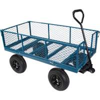 Wagon with Drop Sides, 24" W x 48" L, 800 lbs. Capacity - KLETON 