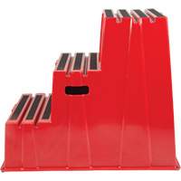 Industrial Step Stool, 3 Steps, 34-13/16" x 22-7/16" x 28-1/2" High - KLETON 