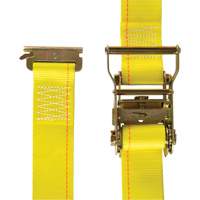 Logistic Strap, Ratchet, 2" W x 12' L, 1000 lbs. (454 kg) WLL - KLETON 