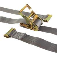 Logistic Strap, Ratchet, 2" W x 16' L, 1000 lbs. (454 kg) WLL - KLETON 