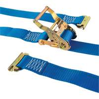 Logistic Strap, Ratchet, 2" W x 20' L, 1000 lbs. (454 kg) WLL - KLETON 