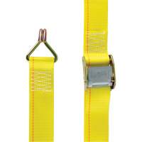 Ratchet Strap, Cam Buckle, 2" W x 12' L, 500 lbs. (227 kg) WLL - KLETON 