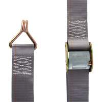Ratchet Strap, Cam Buckle, 2" W x 16' L, 500 lbs. (227 kg) WLL - KLETON 