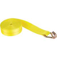 Logistic Strap, J-Hook, 2" W x 30' L, 1670 lbs. (757 kg) Working Load Limit - KLETON 