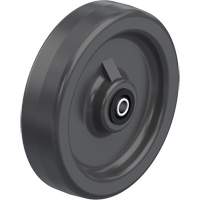 Roues ph&eacute;noliques pleines noires - Blickle P-PH-080x020/050R